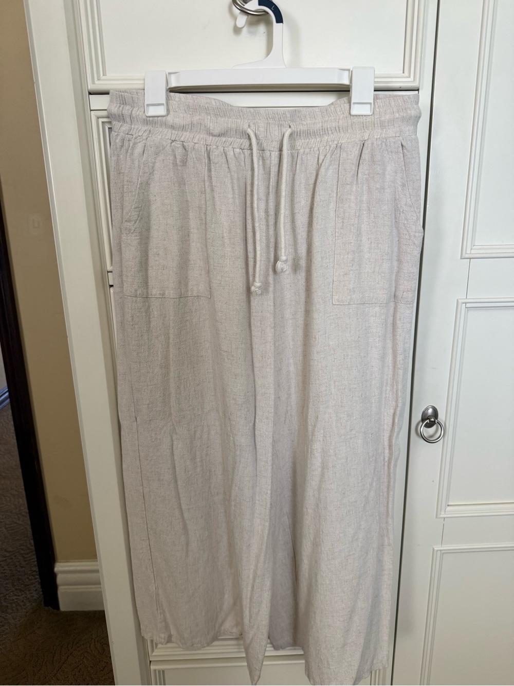 SHEIN Light Beige Men’s Drawstring Sweatpants
